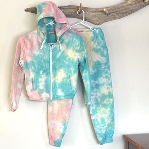 Tractr Girls Hoodie and Sweatpants - Matching Set